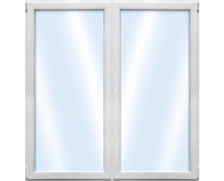 Balkónové dveře plastové dvoukřídlé ARON Basic bílé 1600 x 1900 mm